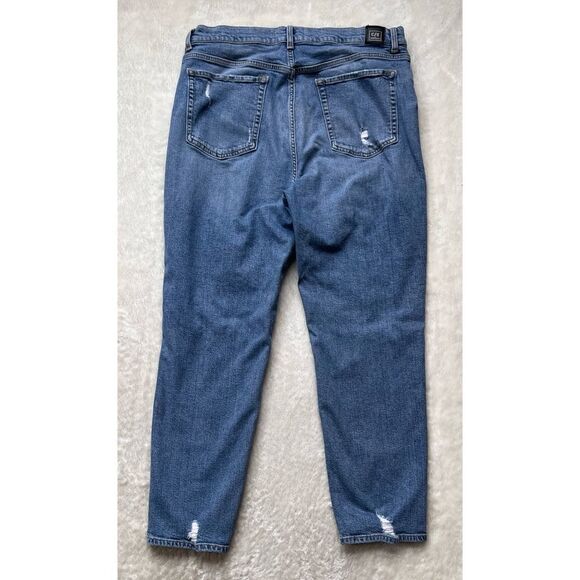 Current/Elliott Original Boyfriend in Sunny Destructed, Size 32 - Picture 12 of 14